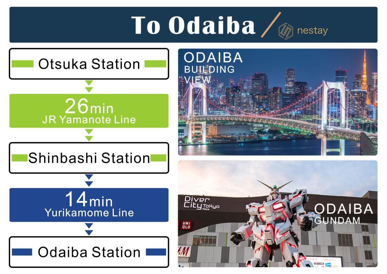 Nestay Inn Tokyo Otsuka 201 ภายนอก รูปภาพ