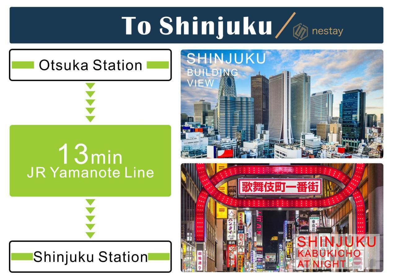 Nestay Inn Tokyo Otsuka 201 ภายนอก รูปภาพ