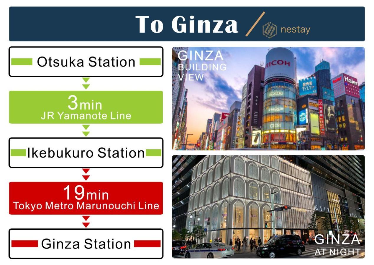 Nestay Inn Tokyo Otsuka 201 ภายนอก รูปภาพ